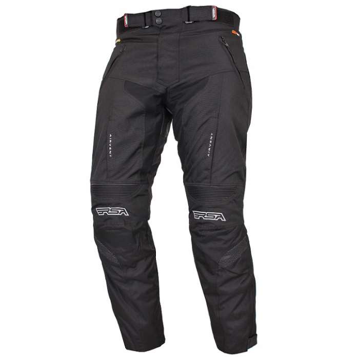 Kalhoty na moto RSA Racer černé výprodej